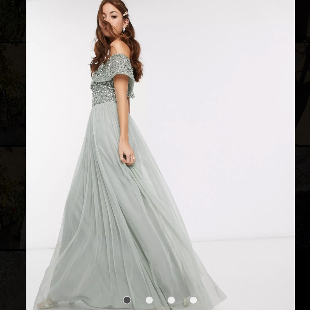Dress PROM stunnin Maya dress sequin maxi ball PRICE DROP